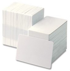 witte blanco plastic pasjes (500 stuks)
